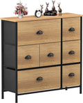 Fabric 7 Drawer Dresser H262