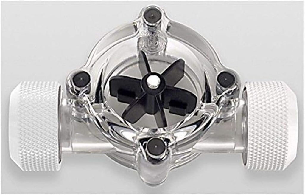 G1/4 Flow Indicator Clear Main Body Black Blade White L910599