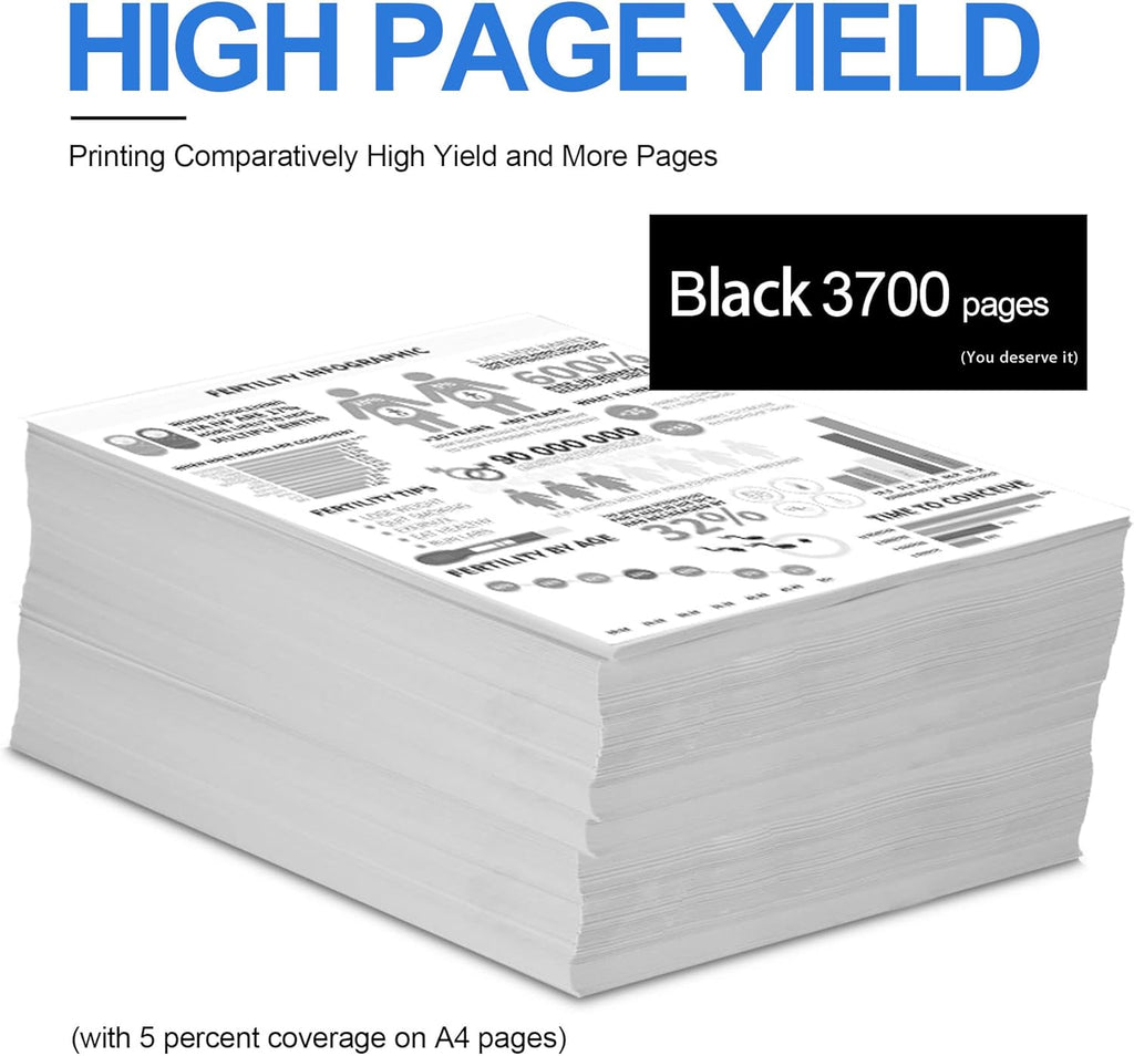 2 Pack Black Toner Cartridge G360