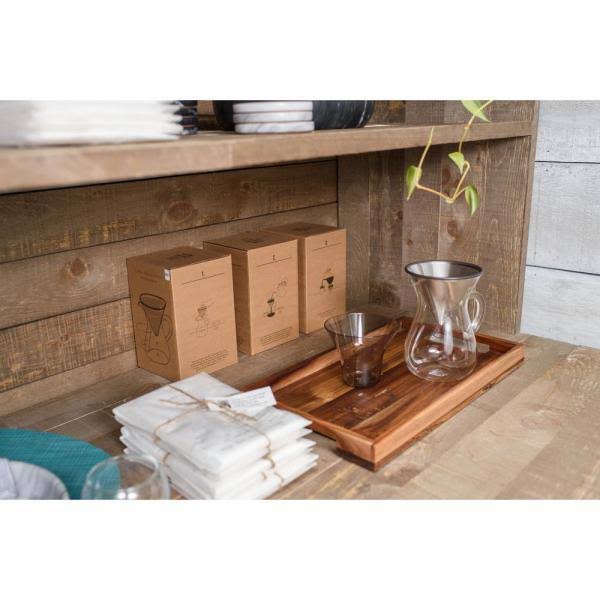 1 in. x 8 in. x 8 ft. Barn Wood Pine Board Driftwood Brown (3 per Box) H610