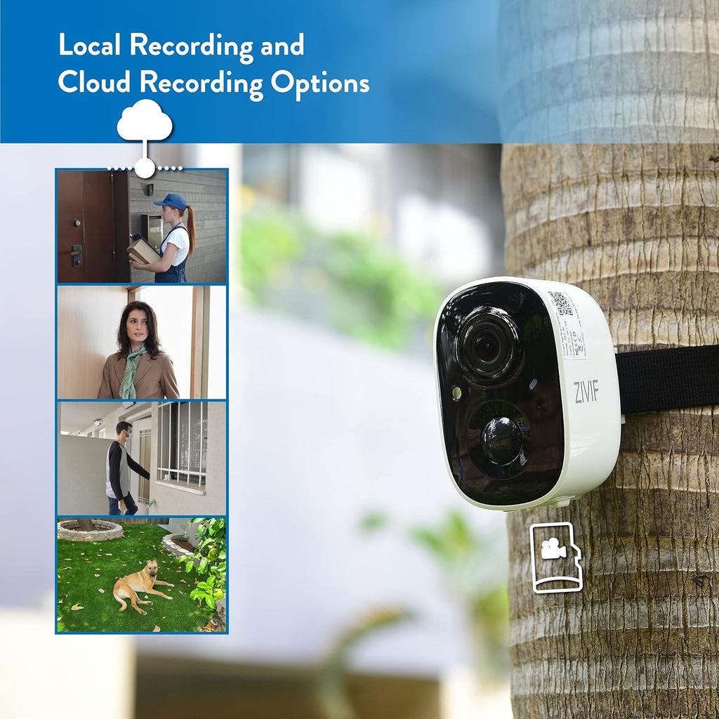 Wireless Solar Security Camera with Spotlight C139