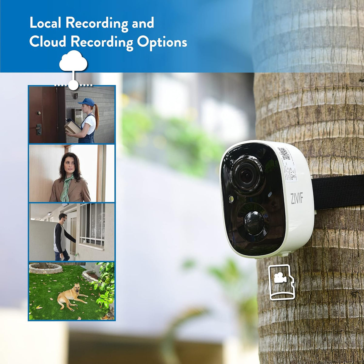 Wireless Solar Security Camera with Spotlight C139