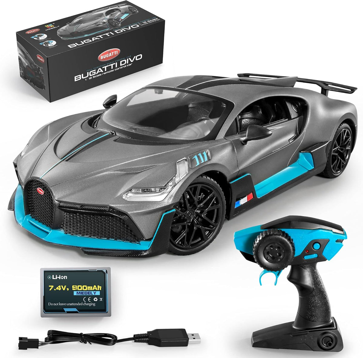 Remote Control Car 1/12 Scale with Lights D48727