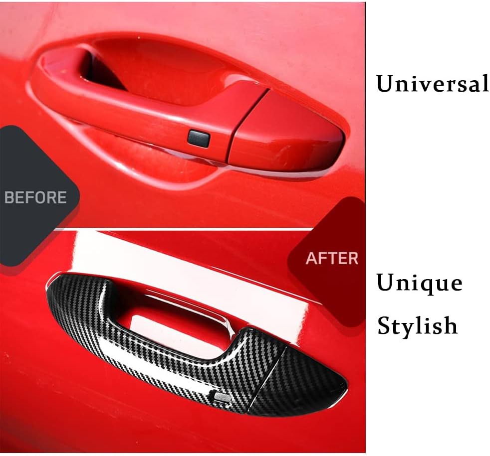Carbon Fiber Door Handle Covers S728134