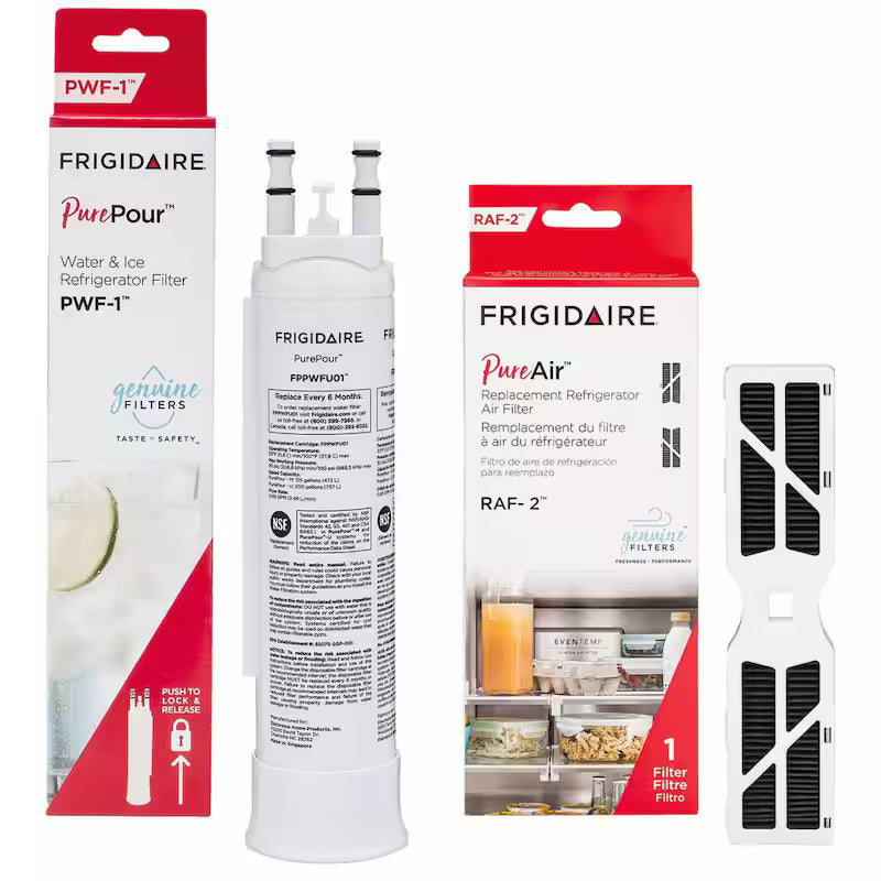 Refrigerator Air and Water Filter Combo Kit 2-Pack E296