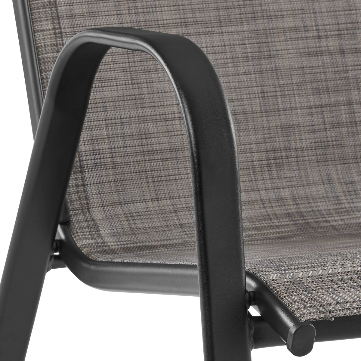 Steel Stacking Chair 1 Pack Grey A107