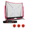 Baseball Softball Practice Net 5x5 3 Training Balls J621372