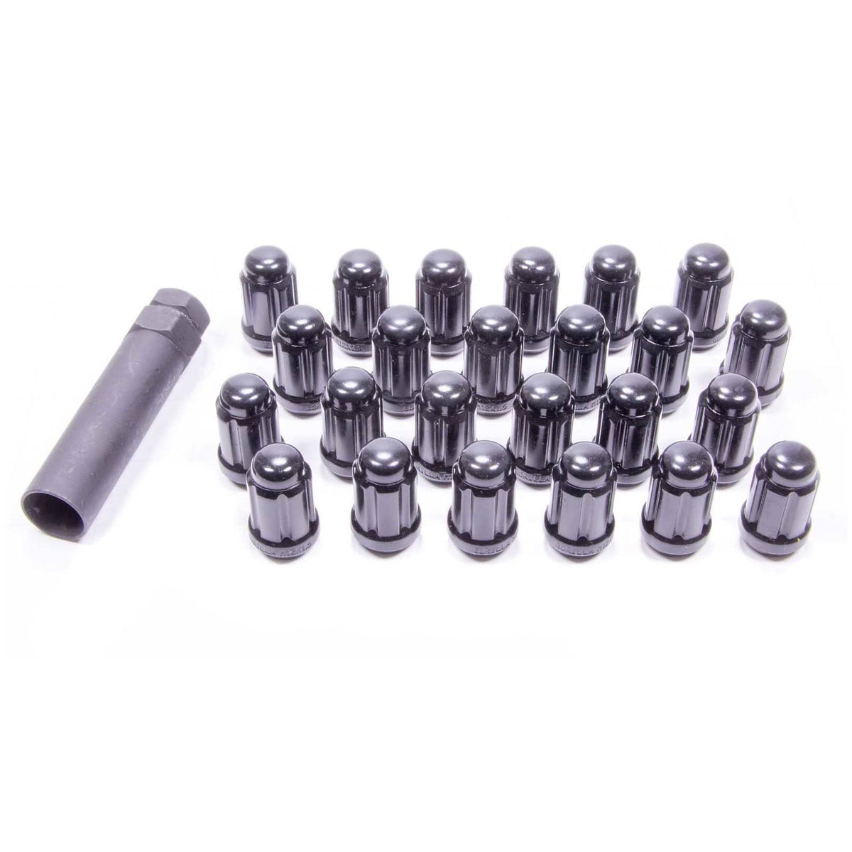 12mm x 1.50 6 Lug Kit Black L39367