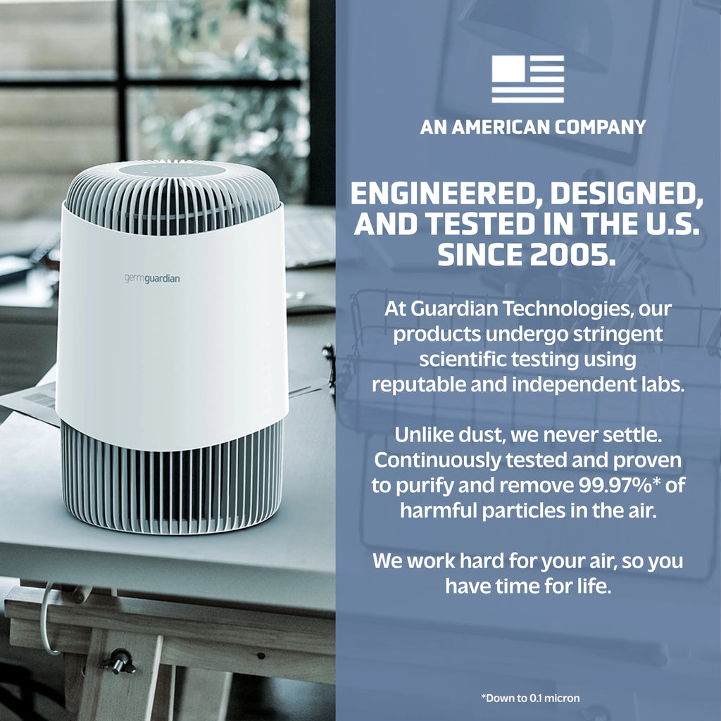 Air Purifier with HEPA Filter, UV-C, 1095 Sq. ft. V123