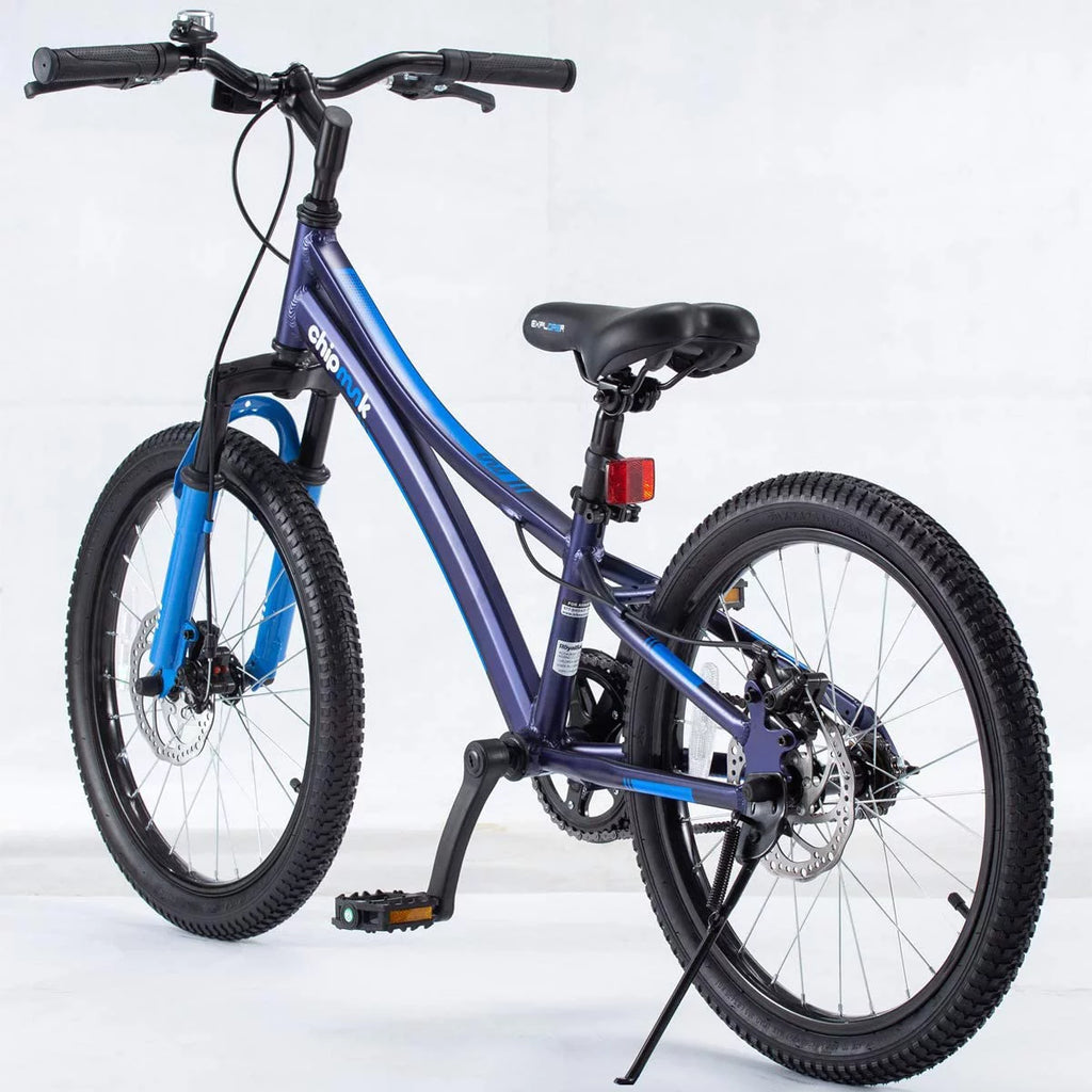 20 In. Children's Bicycle, Black and Blue A212945