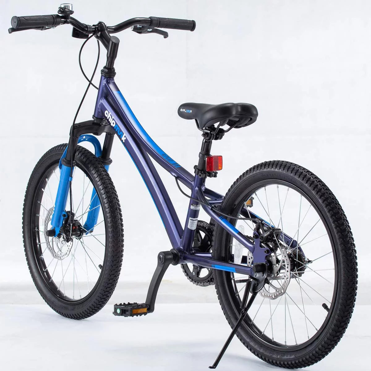 20 In. Children's Bicycle, Black and Blue A212945