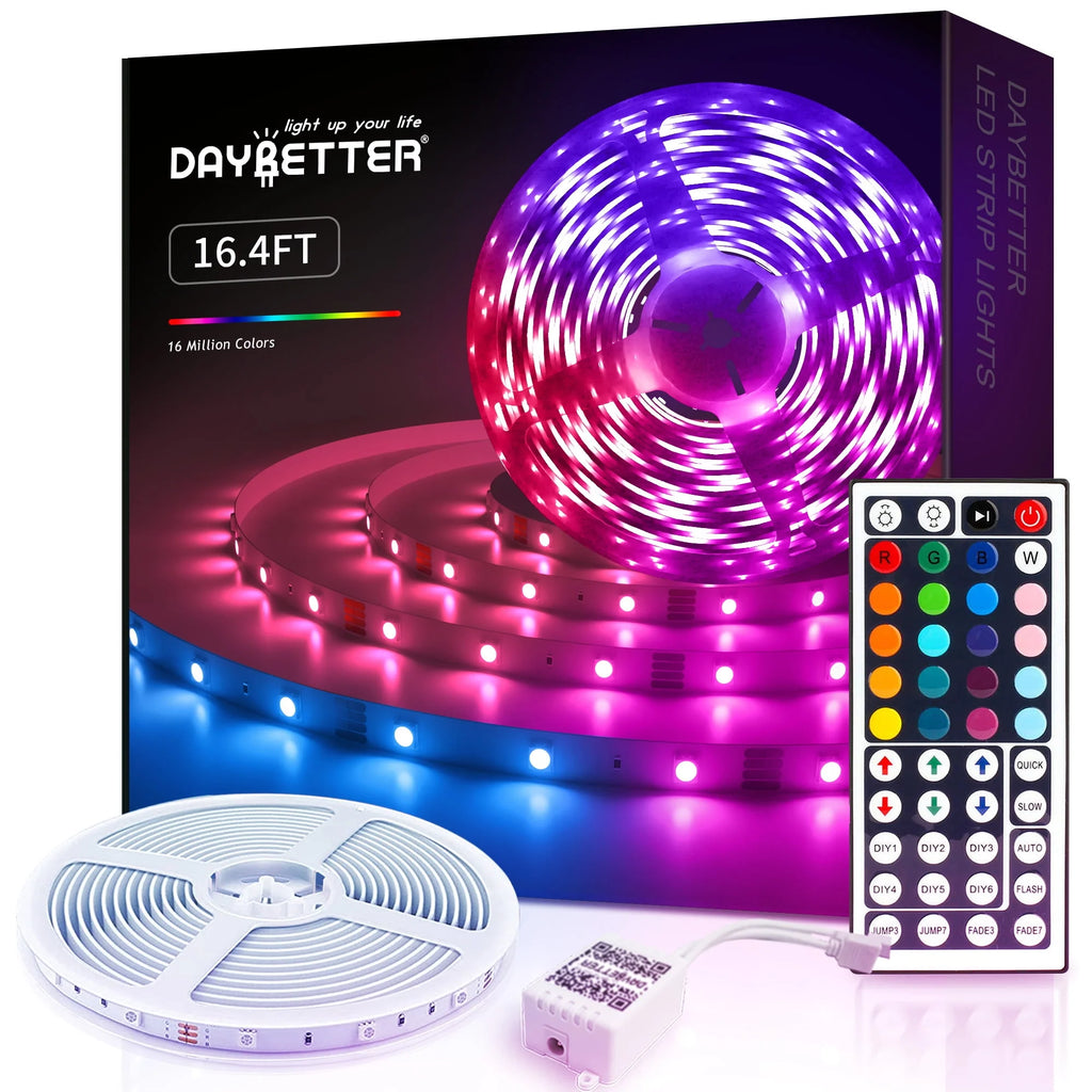 LED Strip Light 32.8ft with Remote Control and 12V Power Supply X950776