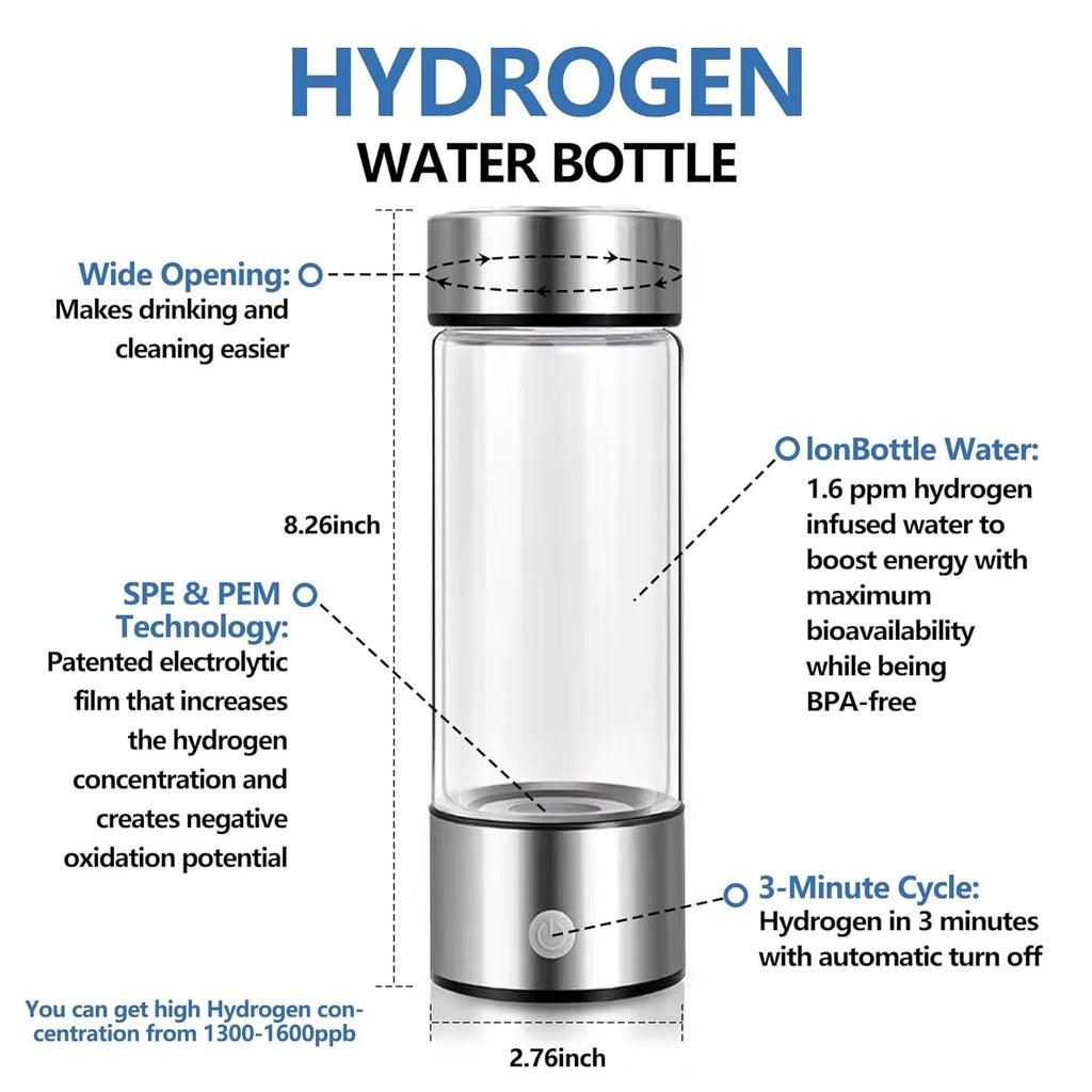 Hydrogen Water Bottle N70777