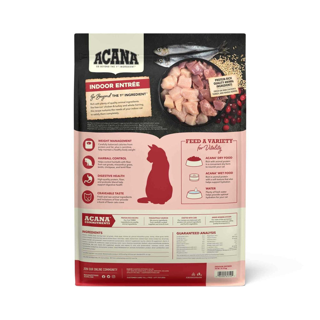 Indoor Entree Dry Cat Food N8072