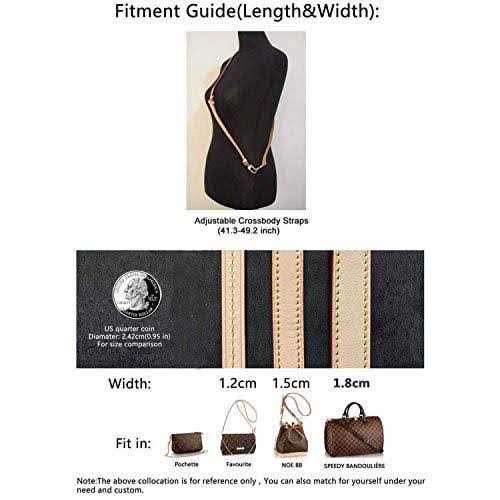 Vachetta Leather Adjustable Crossbody Strap U807