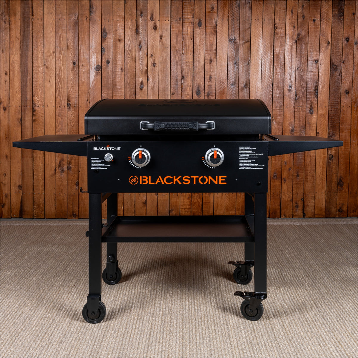 2-Burner 28” Propane Griddle with Hood J51069