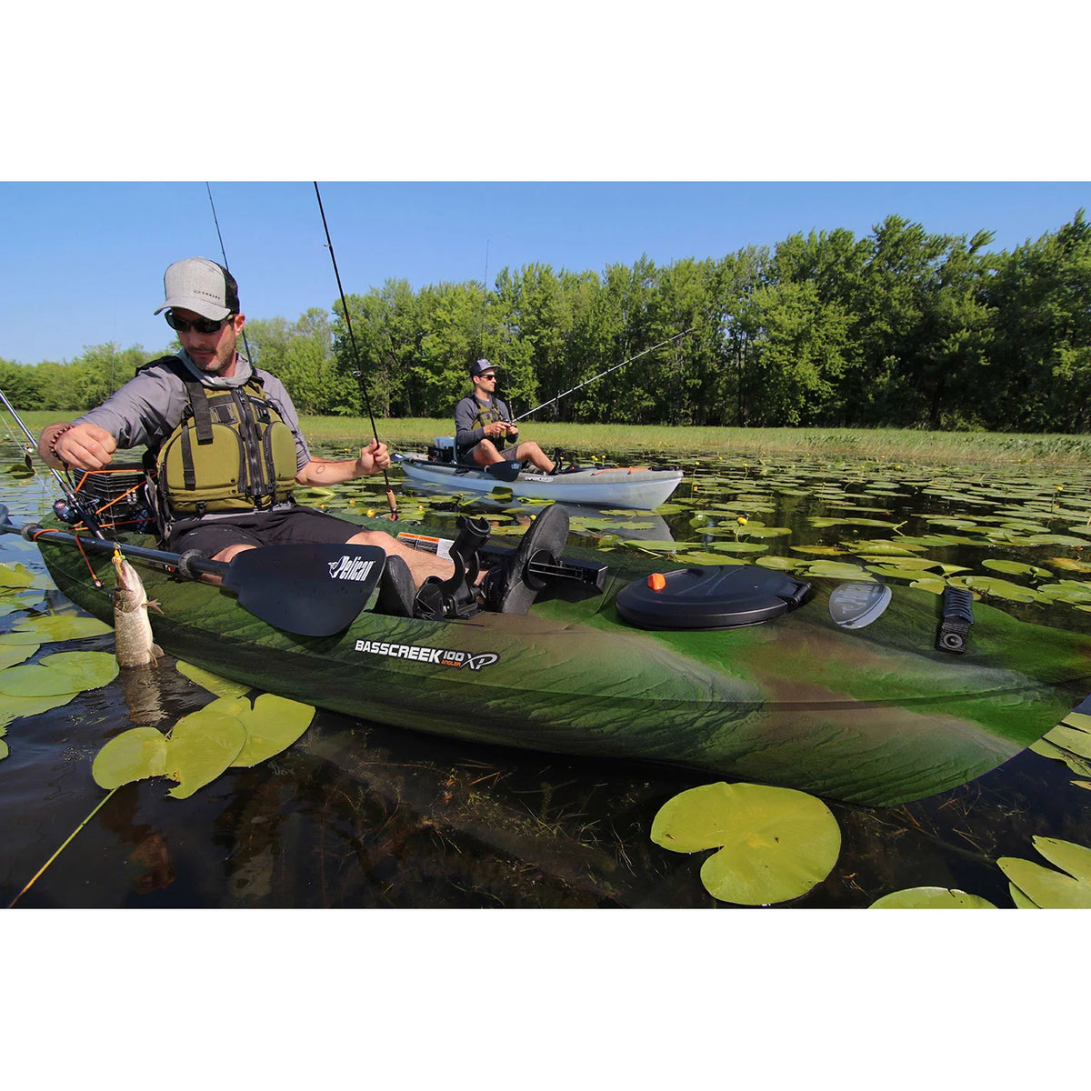 10 ft Olive Camo Fishing Kayak K201594