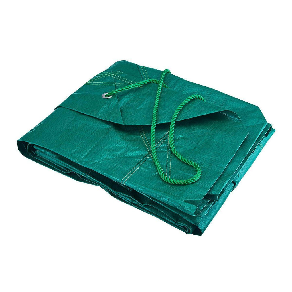 9 ft. x 9 ft. Weather-Resistant Drawstring Tarp F4083