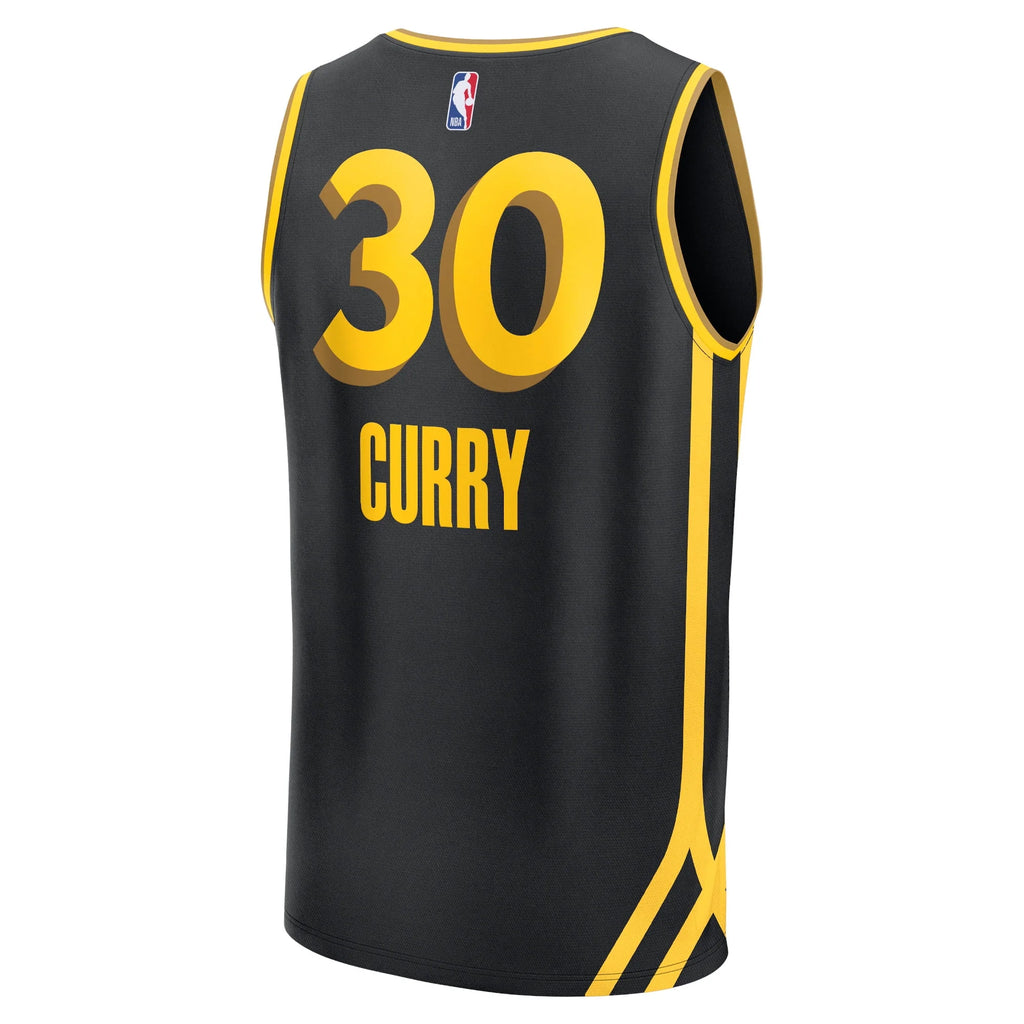 Black Golden State Warriors Jersey W7018