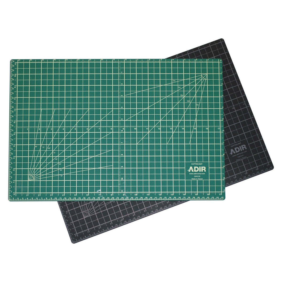 Self Healing Cutting Mat Reversible Green/Black 36"x48" O5387