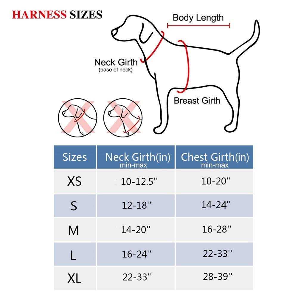 No Pull Reflective Dog Harness E340559
