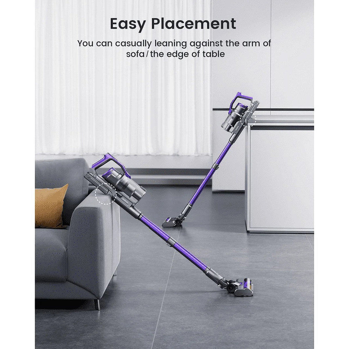 Cordless Stick Vacuum Cleaner 450W 33KPa Lightweight L47830
