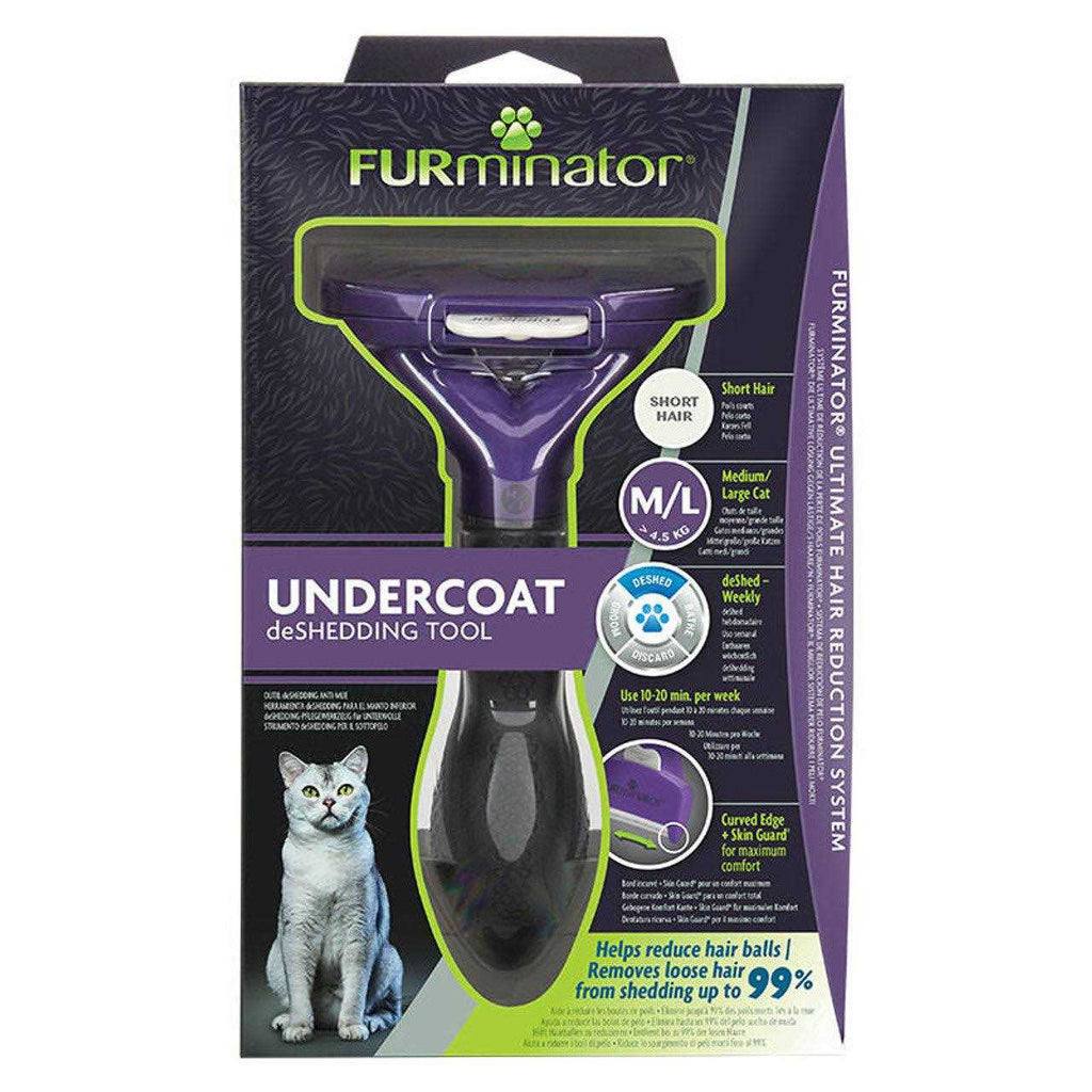 Short Hair Deshedding Tool for Large Cats G15379