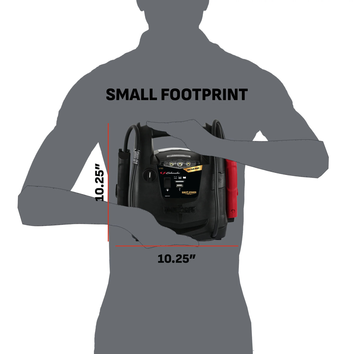 Portable Power Station with Jump Starter and Air Compressor X6412