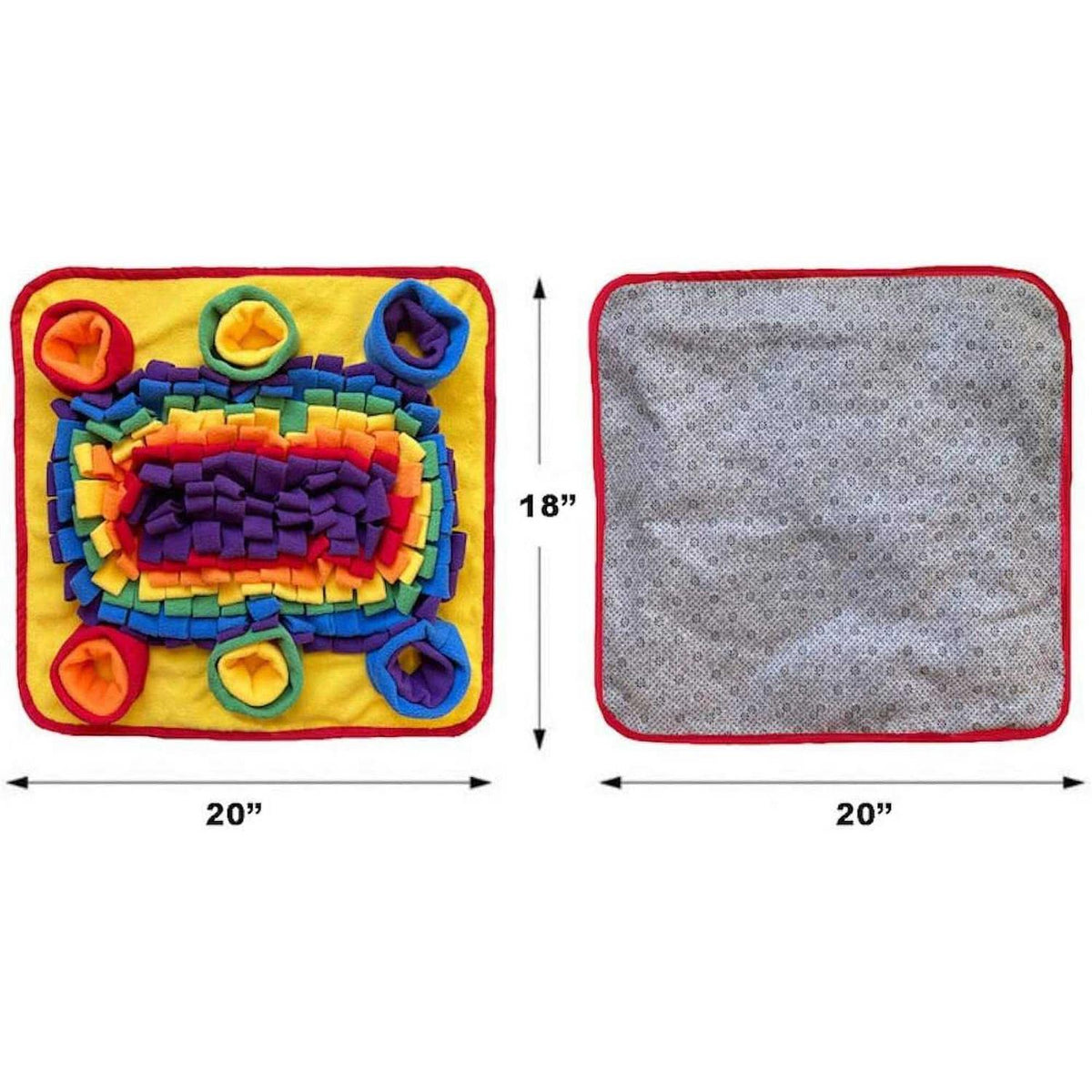 Rainbow Pet Snuffle Mat Z9306