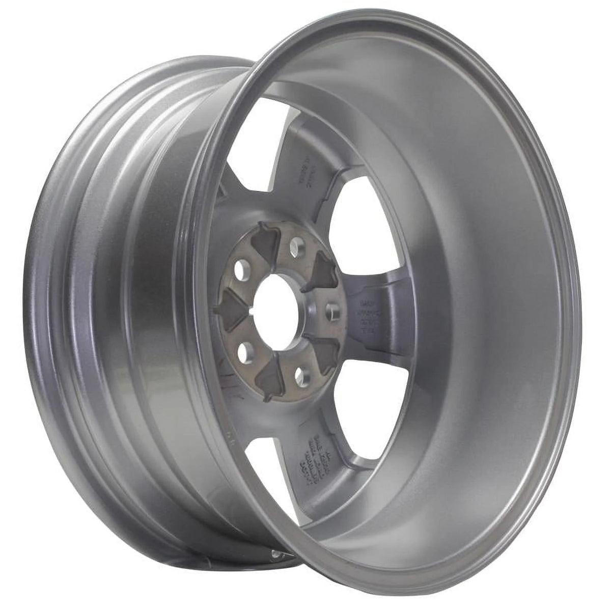 17 inch 5 Lug Silver Aluminum Wheel Rim B344110