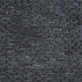 Black Stacked Mosaic Tile L915