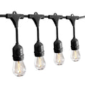 Black LED Outdoor String Lights T884539