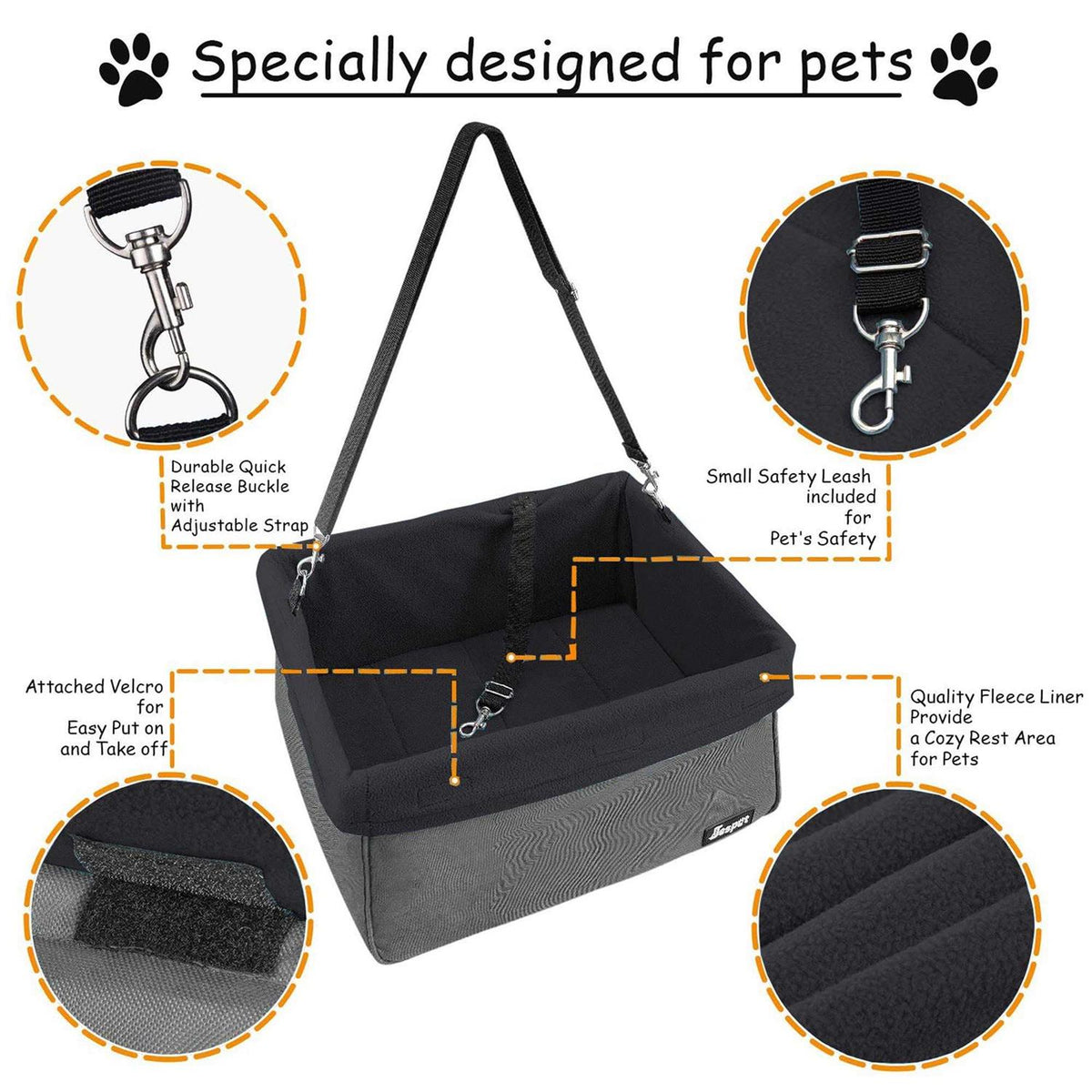 Car Travel Dog Booster Seat C68993