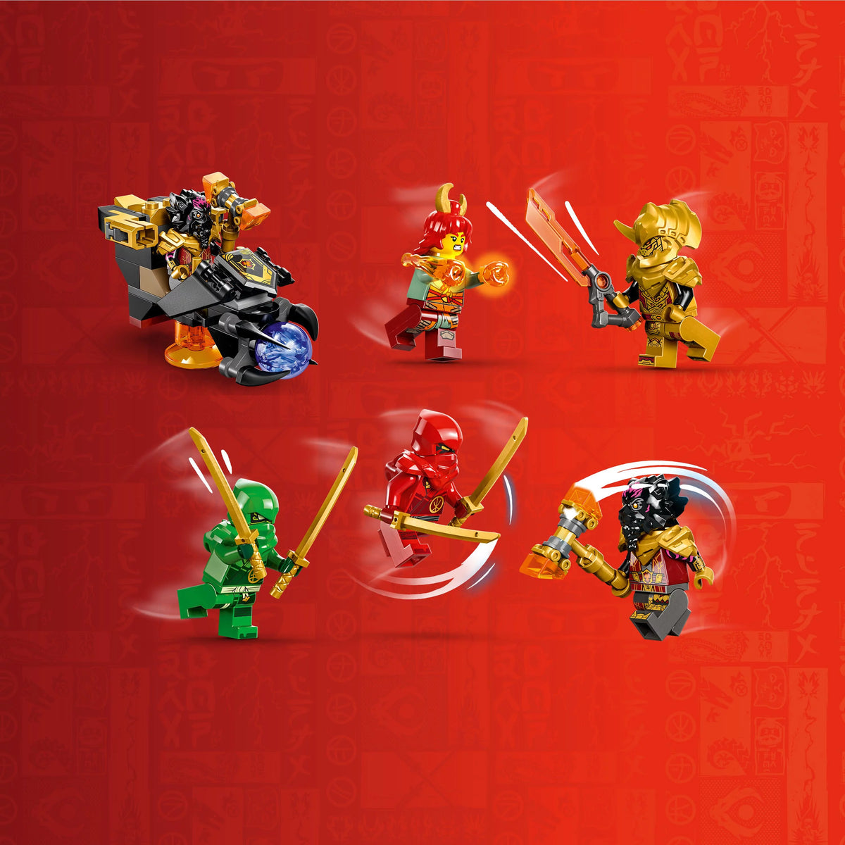 Transforming Lava Dragon Building Toy Set with Minifigures Y473706