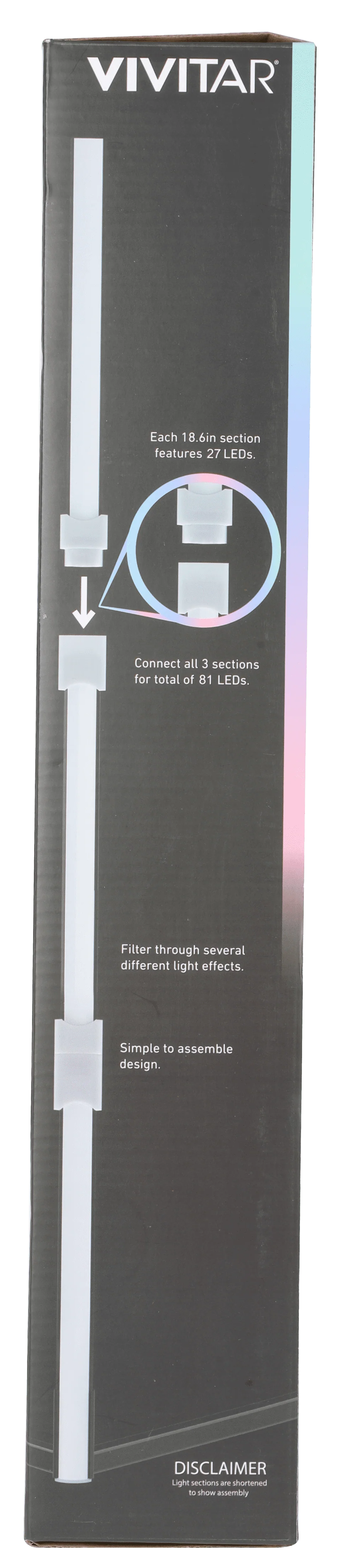 RGB Corner Light Bar with Remote E573915