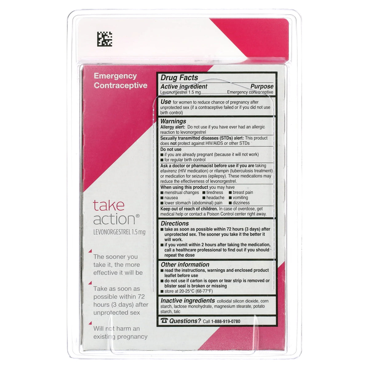 Emergency Contraceptive Levonorgestrel 1.5Mg T499905