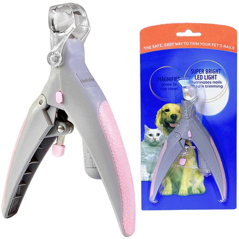 Illuminated Pet Nail Clipper with LED Light J95735