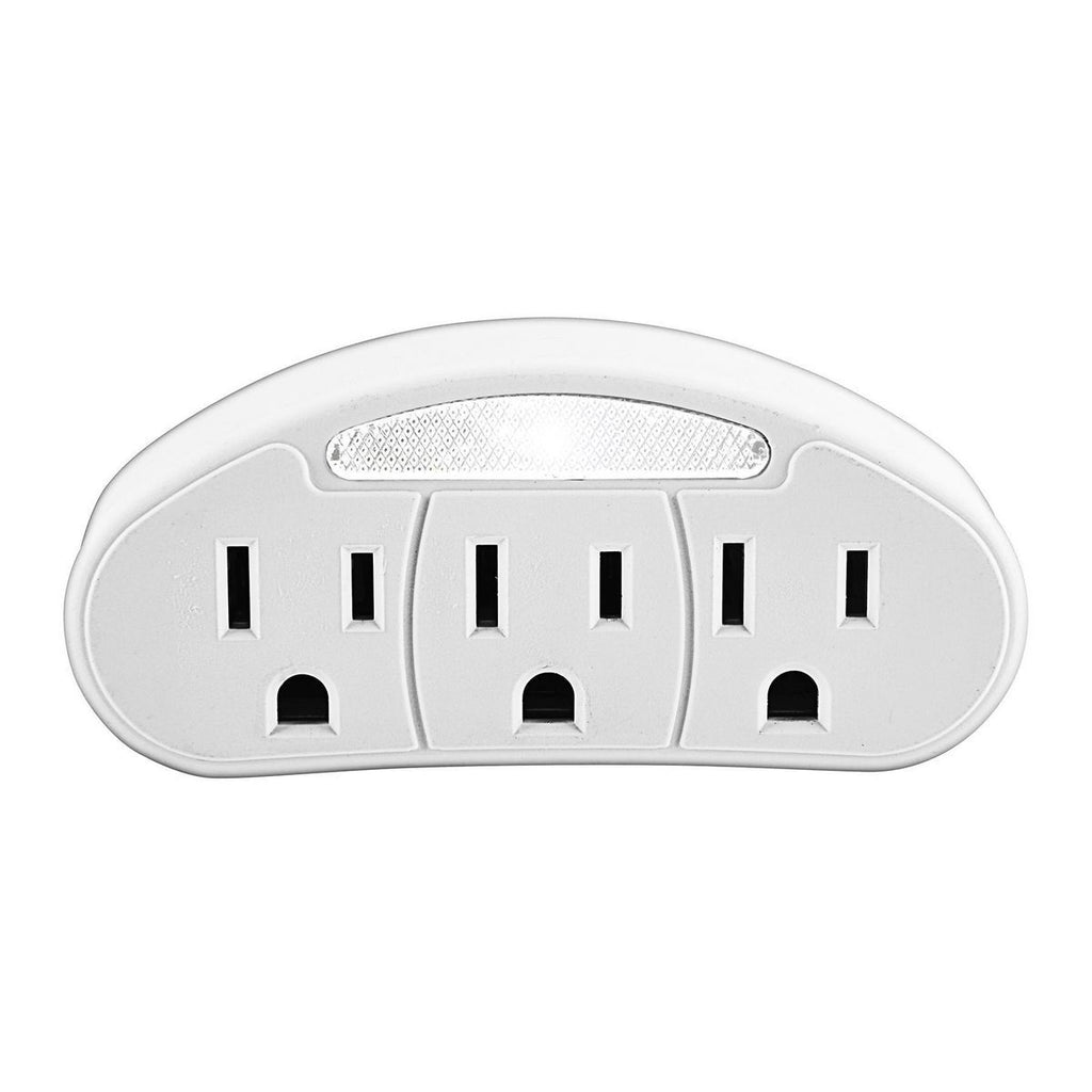3 Outlet Adapter, 2 Pack M487