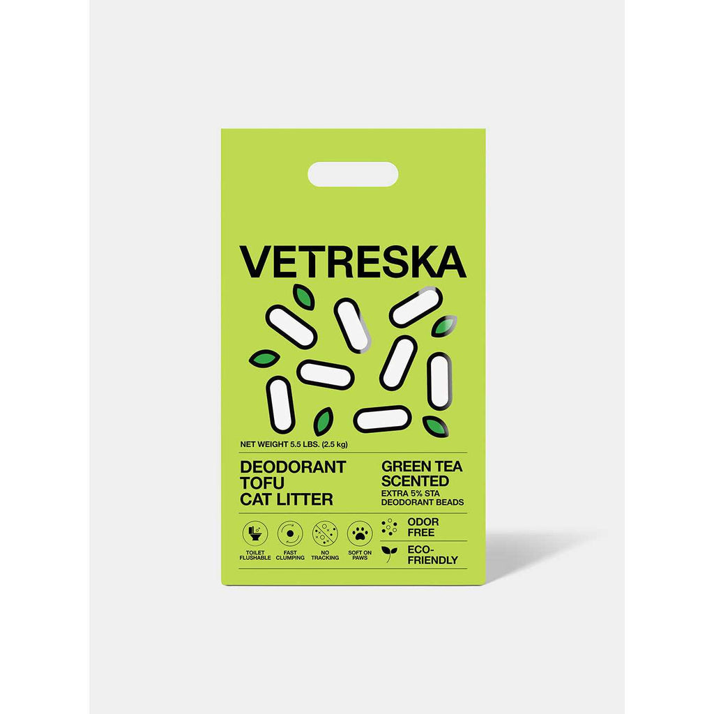 Green Tea Scented Deodorant Tofu Cat Litter N267519