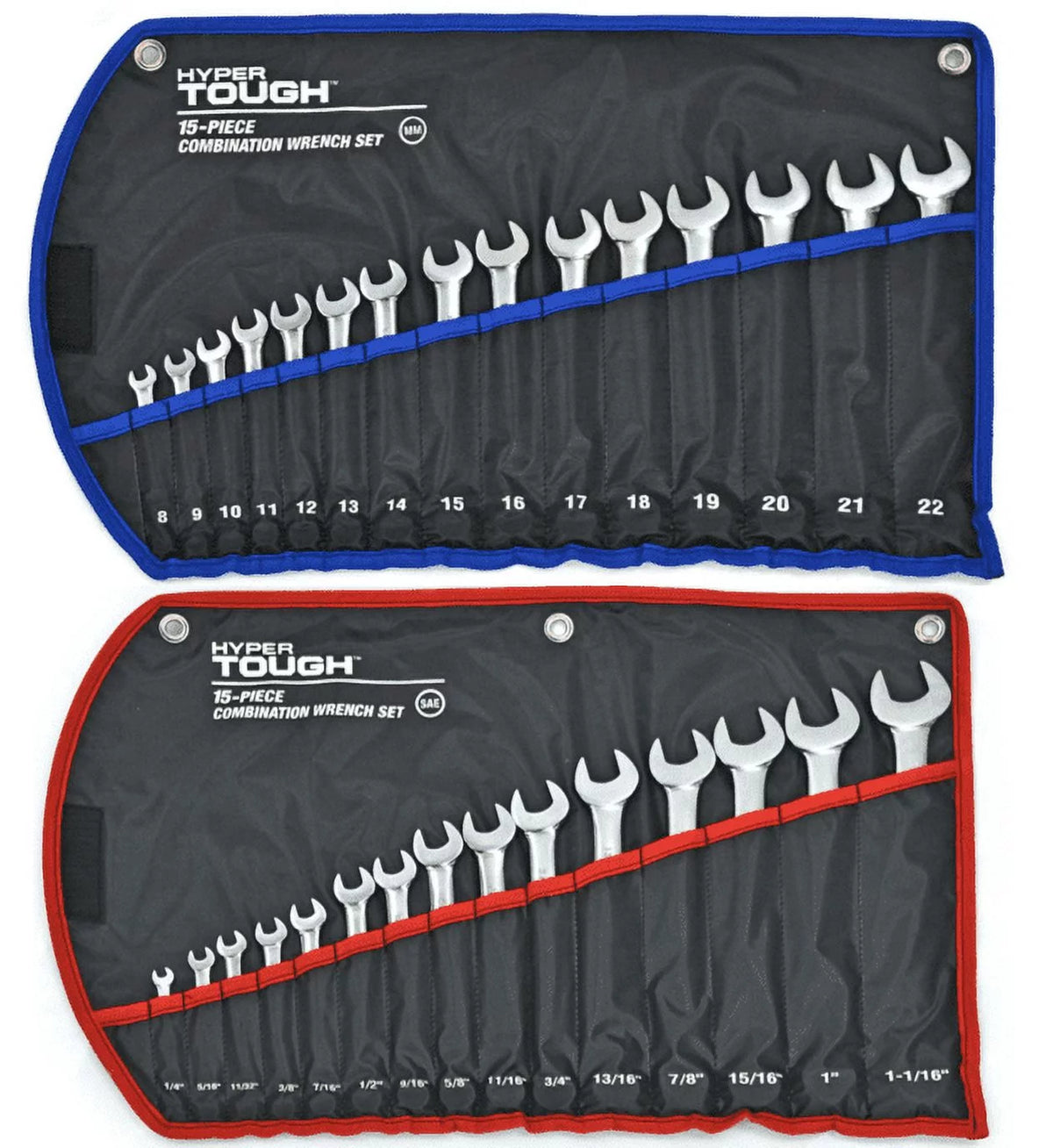 30-Piece Metric and SAE Combination Wrench Set I7645