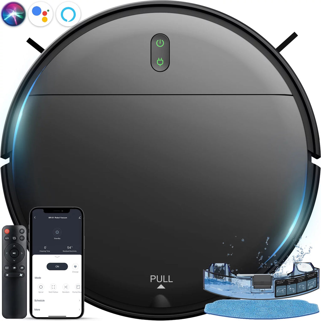 Robot Vacuum Cleaner 2 in 1 Mop Combo S790136