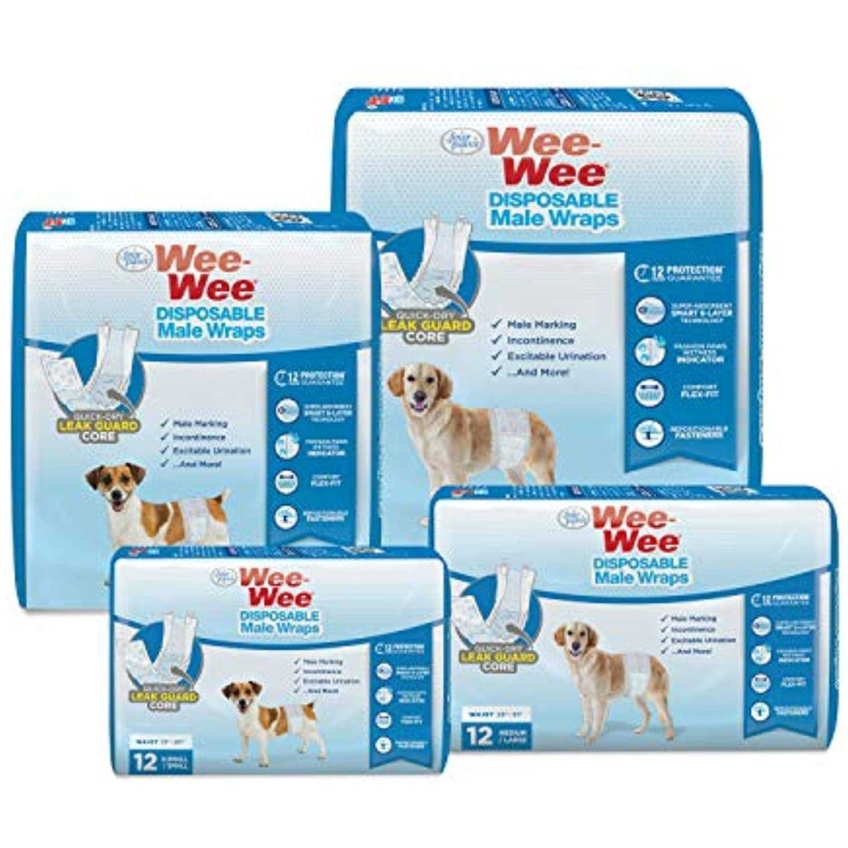Disposable Male Dog Wraps E323910