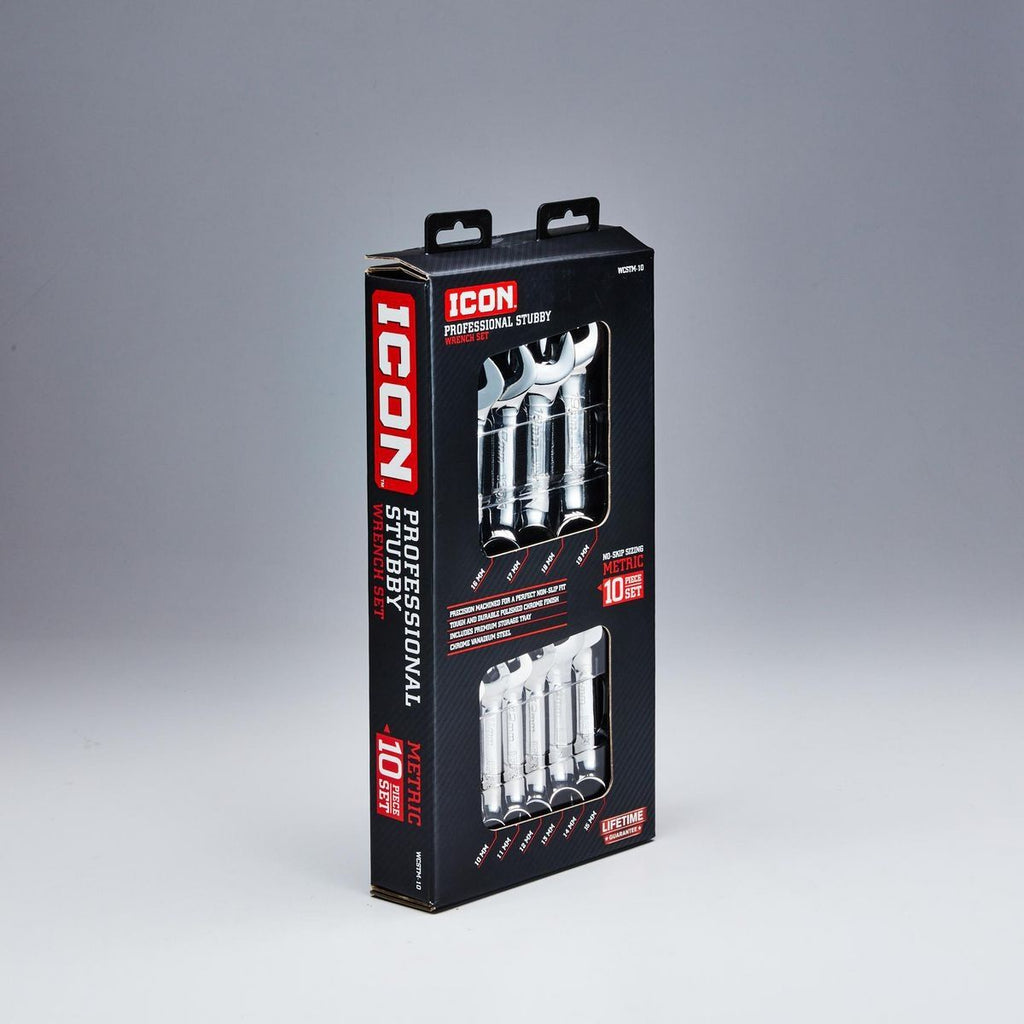 10 Piece Metric Combination Wrench Set D22281