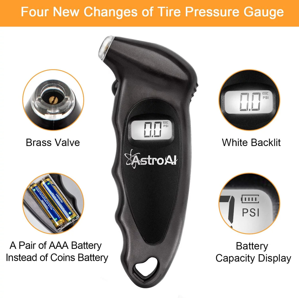 150 PSI Digital Tire Pressure Gauge X7787