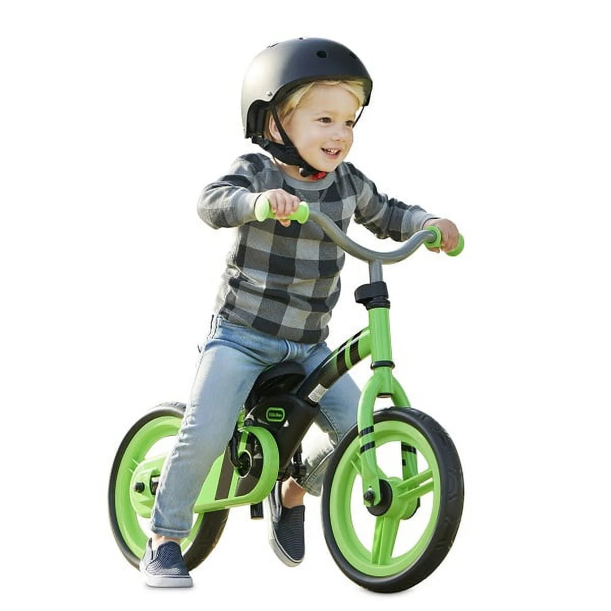 Green 12-Inch Kids Training Bike H354