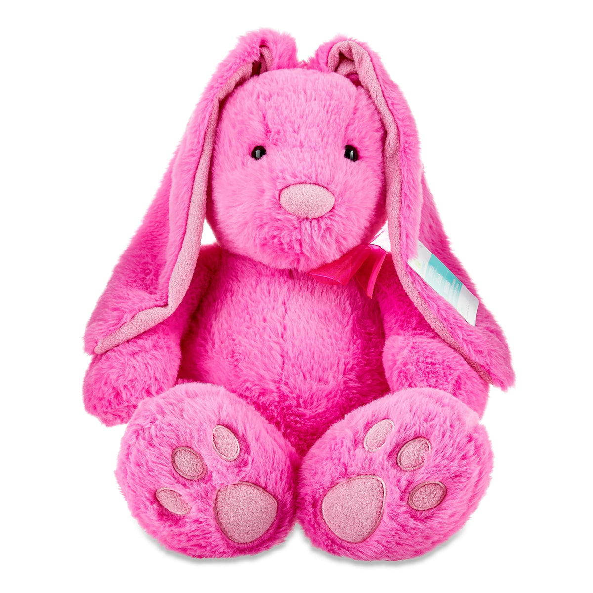 Large Pink Long Ear Bunny Plush 21 in A4736
