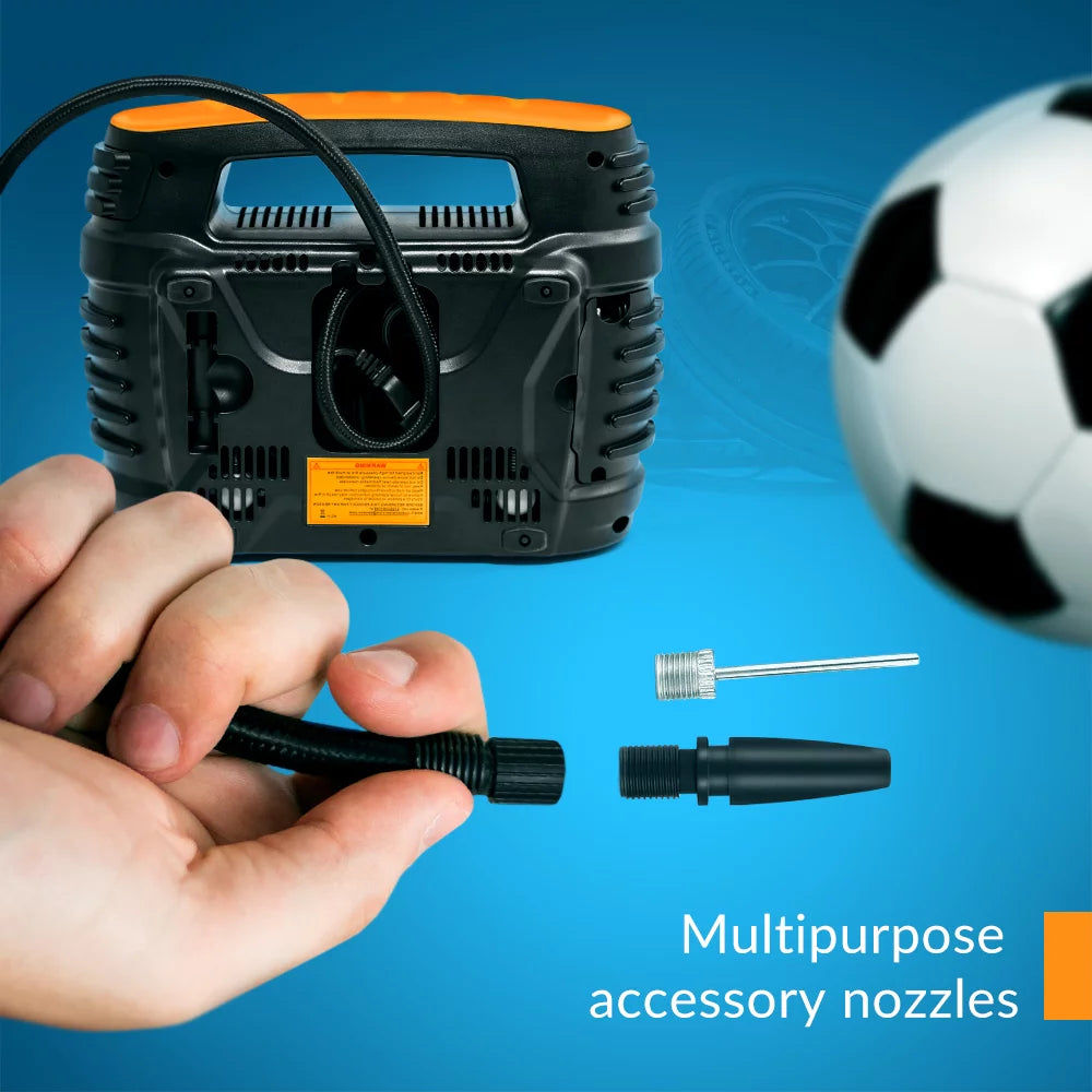 Portable Electric Air Compressor Tire Inflator H929338