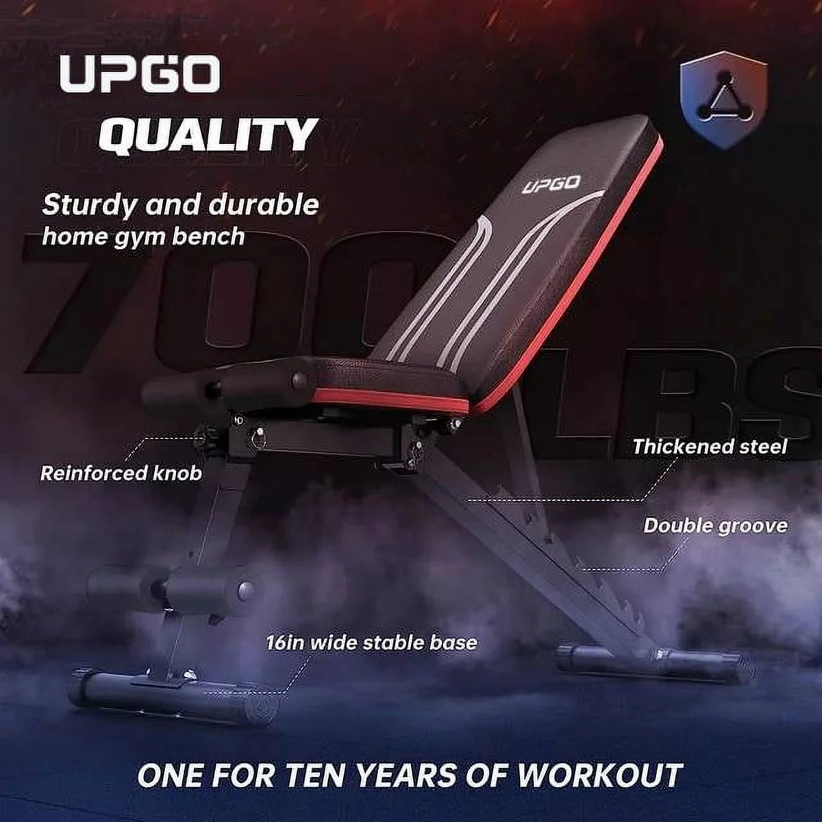 Adjustable Folding Weight Bench S18371