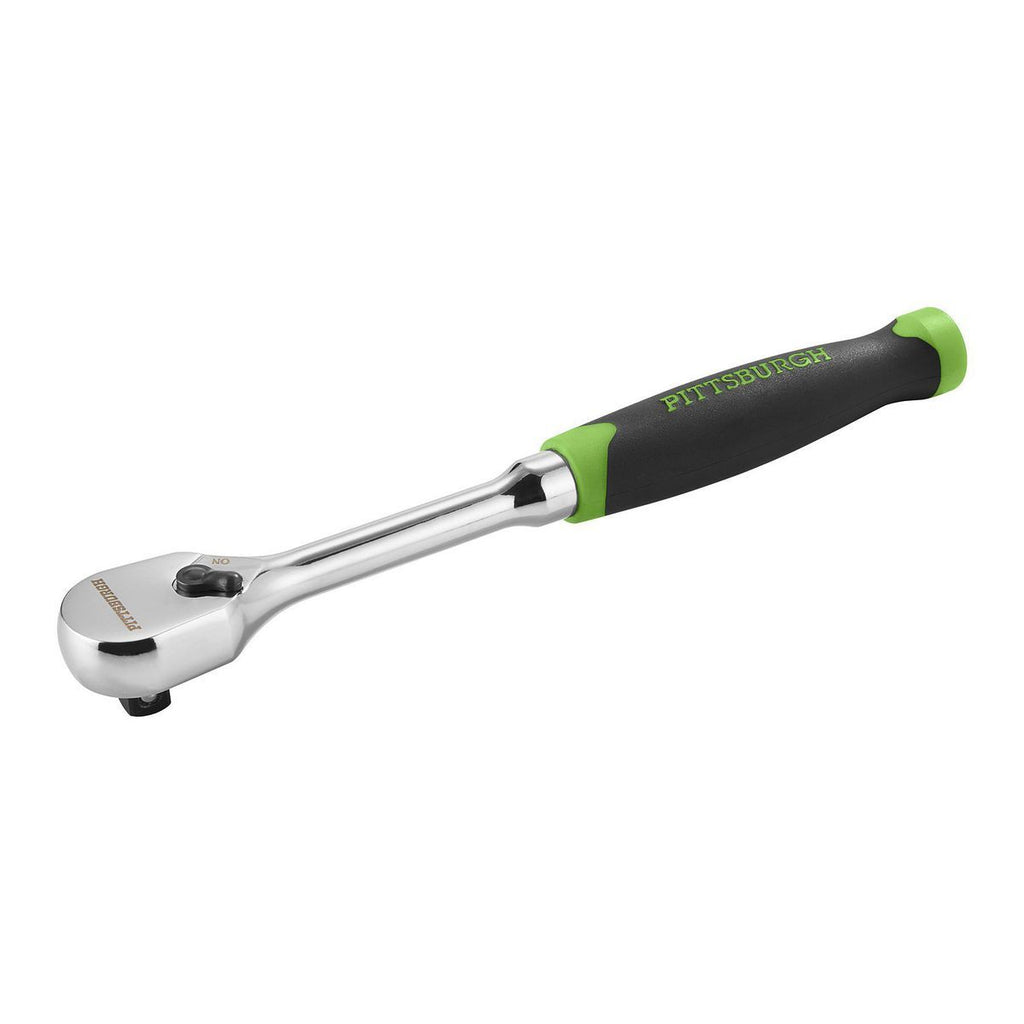 3/8 in. Drive Low-Profile Ratchet with Soft Grip X8376