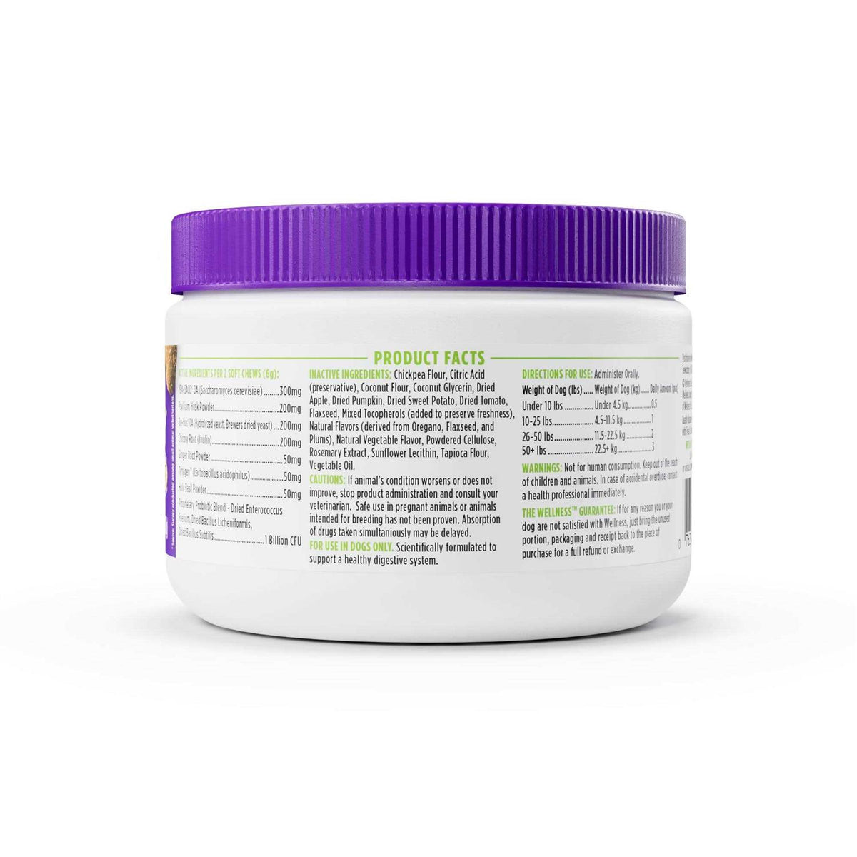 Pumpkin Flavored Soft Chew Digestive Health Supplements for Dogs C74677